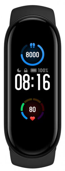 Фитнес браслет Xiaomi Mi Band 5, черный фото 3